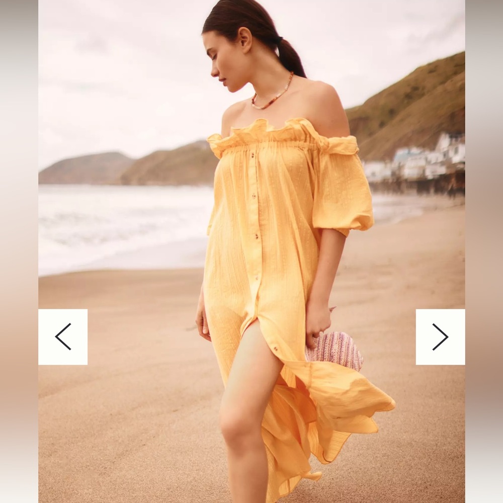 Anthropologie Gauze Dress